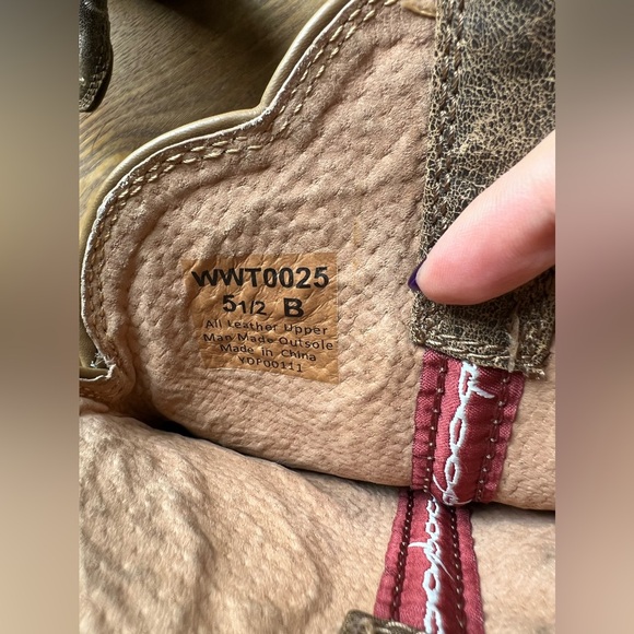 ❌SOLD❌ TWISTED X Women’s Leather Western Cowboy Boot WWT0025 - Size 5.5B - Picture 3 of 8